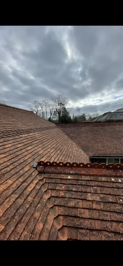 Roof De-mossing Church Crookham